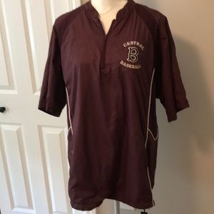 Men’s short sleeve baseball jacket